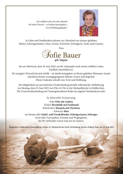 Parte Sofie Bauer