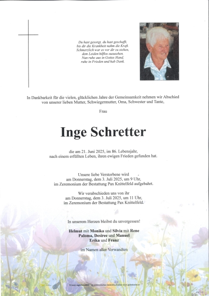 Parte Inge  Schretter