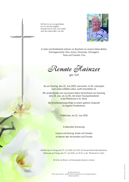 Parte von Renate Hainzer