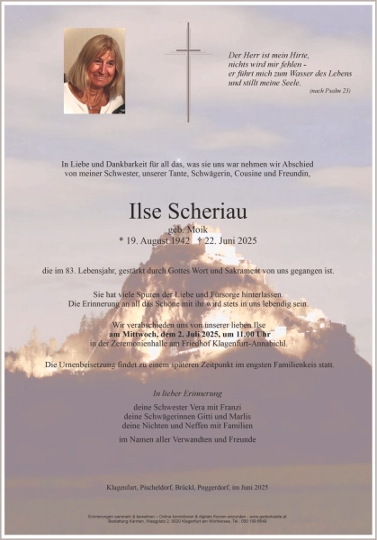 Parte von Ilse Scheriau