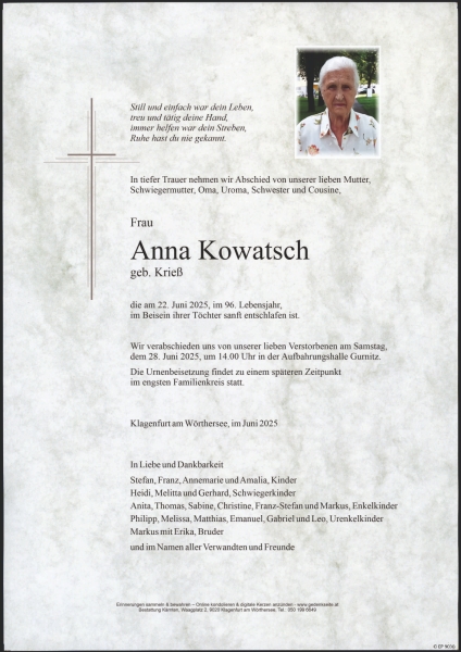 Parte Anna Kowatsch