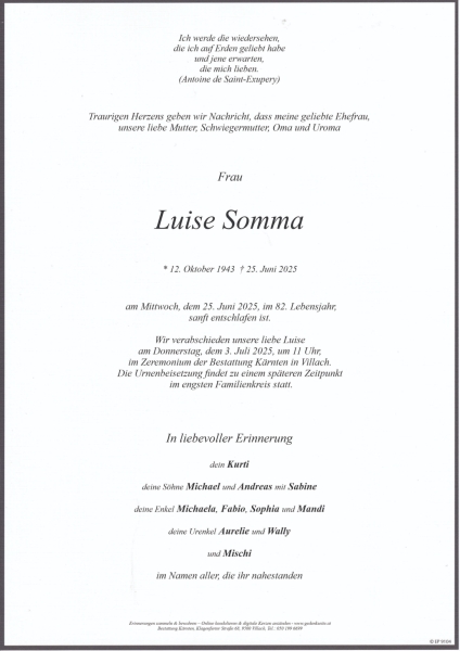 Parte Aloisia Somma