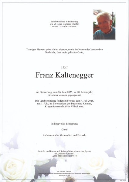 Parte Franz Kaltenegger