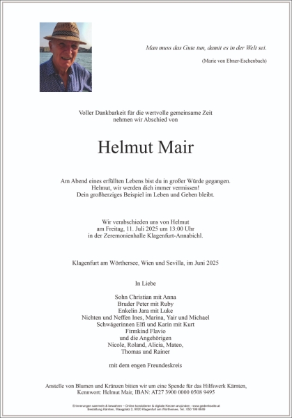 Parte von Helmut Mair