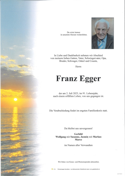 Parte Franz  Egger
