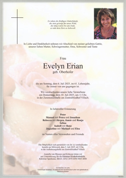 Parte Evelyn Erian