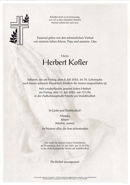 Parte Herbert Kofler