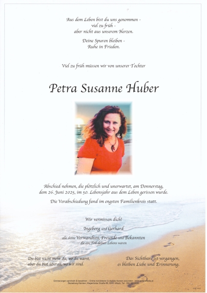Parte Petra Susanne Huber