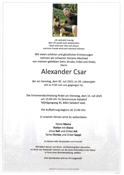 Parte Alexander Csar