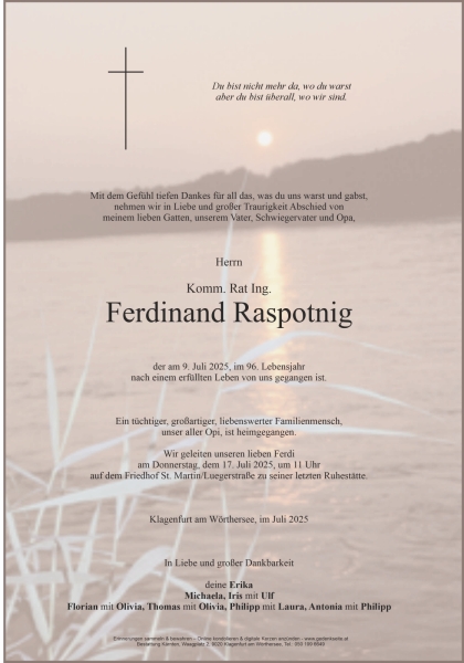 Parte Ferdinand Raspotnig