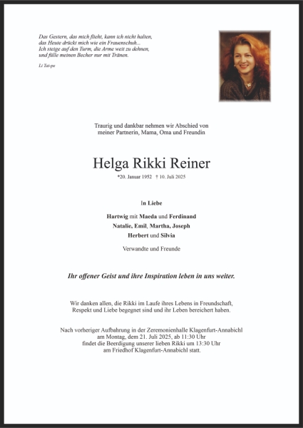 Parte Helga Rikki Reiner