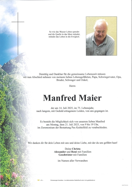 Parte Manfred  Maier