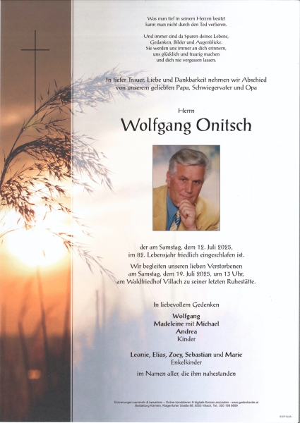 Parte Wolfgang Onitsch