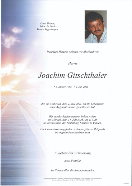 Parte Joachim  Gitschthaler