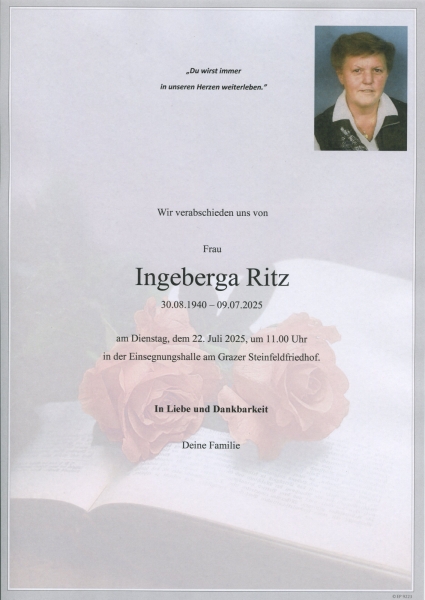Parte Ingeberga  Ritz