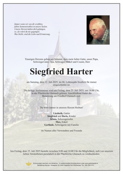 Parte Siegfried Harter