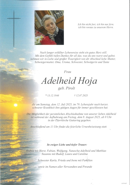Parte Adelheid Hoja