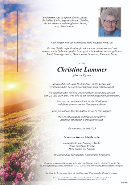 Parte Christine Lammer