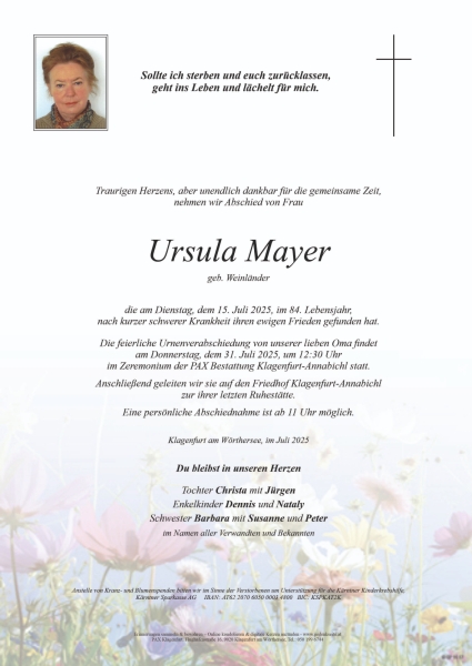 Parte Ursula Mayer