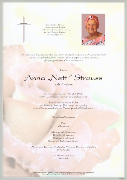 Parte Anna Strauss