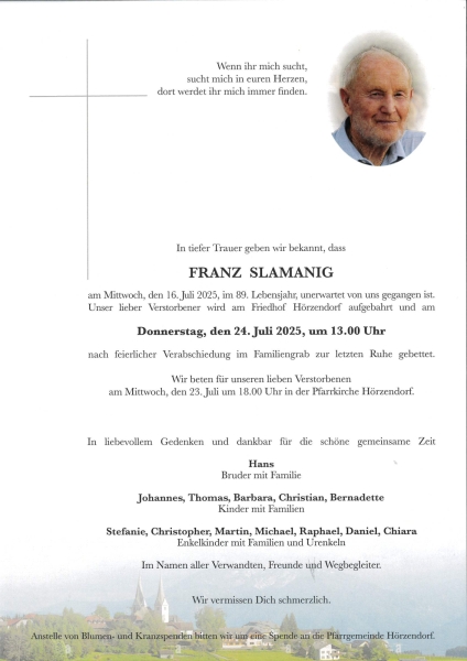Parte Franz Slamanig