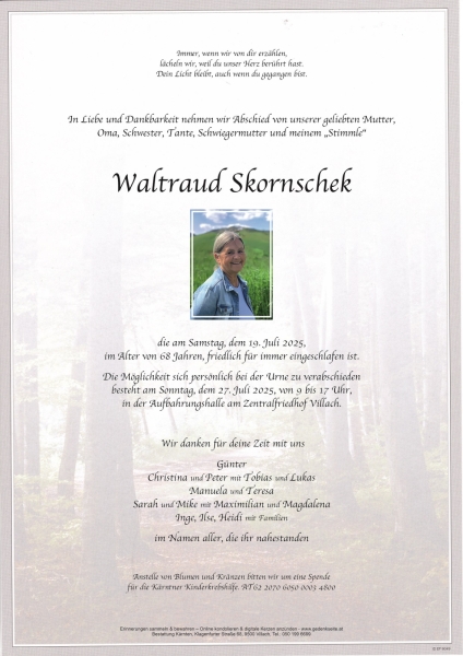 Parte Waltraud  Skornschek