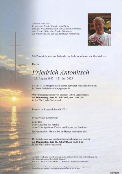 Parte Friedrich Antonitsch