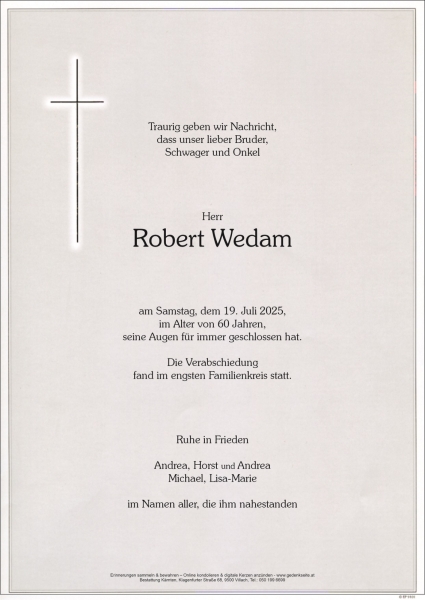 Parte Robert Wedam