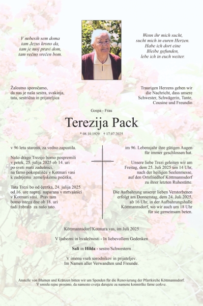 Parte Terezija Pack