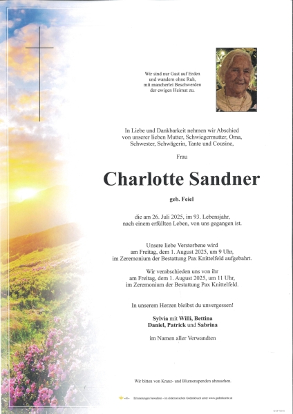 Parte Charlotte Sandner
