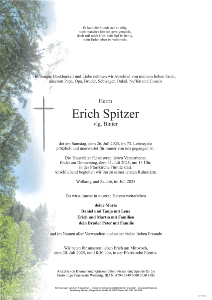 Parte Erich  Spitzer