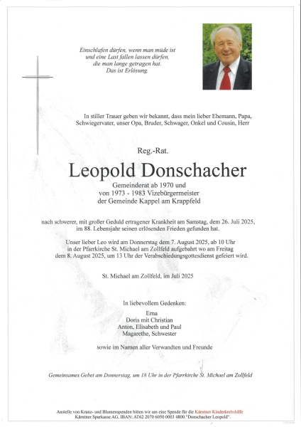 Parte Leopold Donschacher