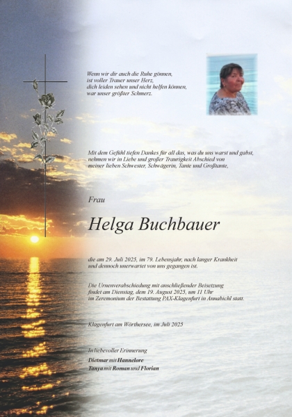 Parte von Helga  Buchbauer