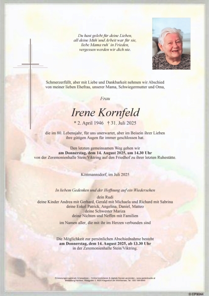 Parte Irene Kornfeld