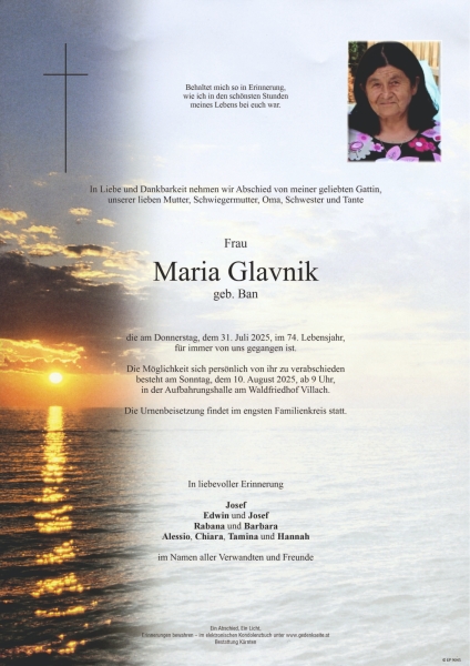 Parte Maria Glavnik