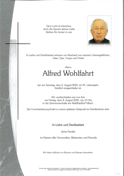 Parte Alfred Wohlfahrt
