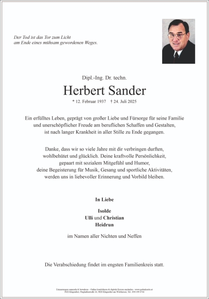 Parte Herbert Sander