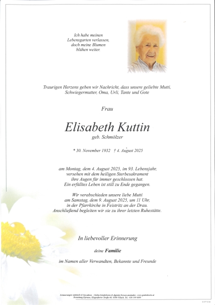 Parte Elisabeth  Kuttin