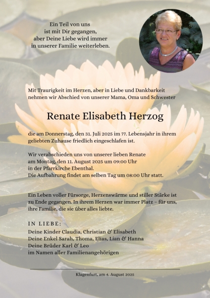 Parte Renate Elisabeth Herzog