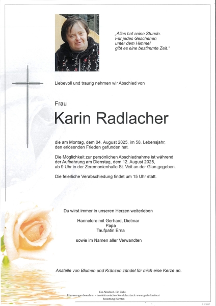 Parte Karin Radlacher