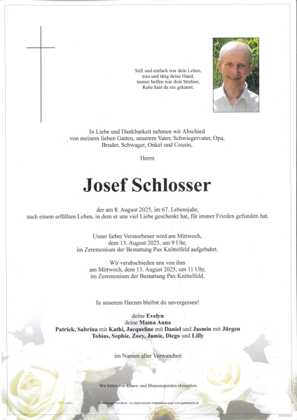 Parte Josef Schlosser