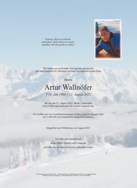 Parte von Artur Wallnöfer
