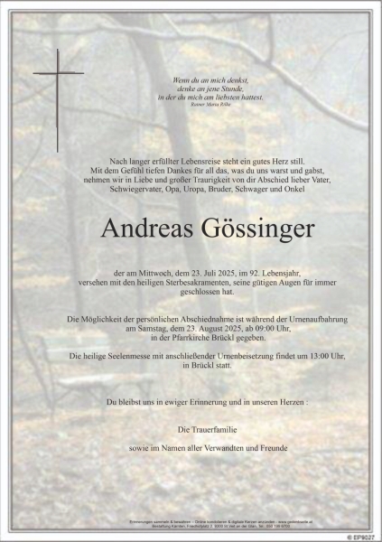 Parte Andreas Gössinger