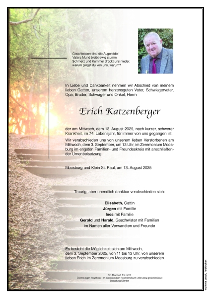 Parte von Erich  Katzenberger
