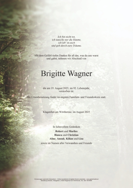 Parte von Brigitte Wagner