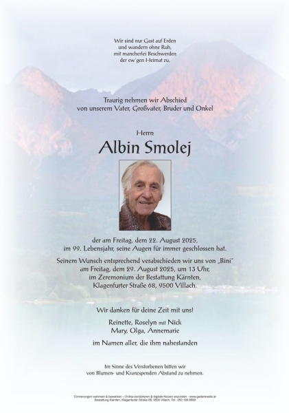 Parte Albin Smolej