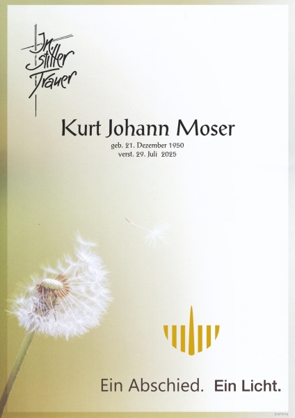 Parte Kurt Johann  Moser