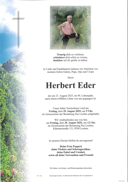 Parte von Herbert Eder