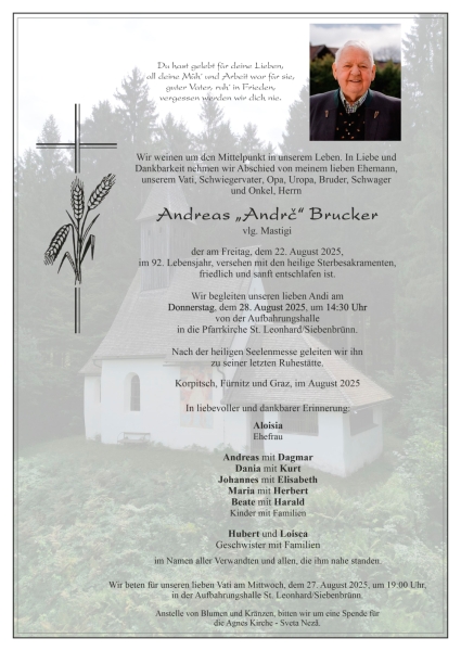Parte von Andreas Brucker