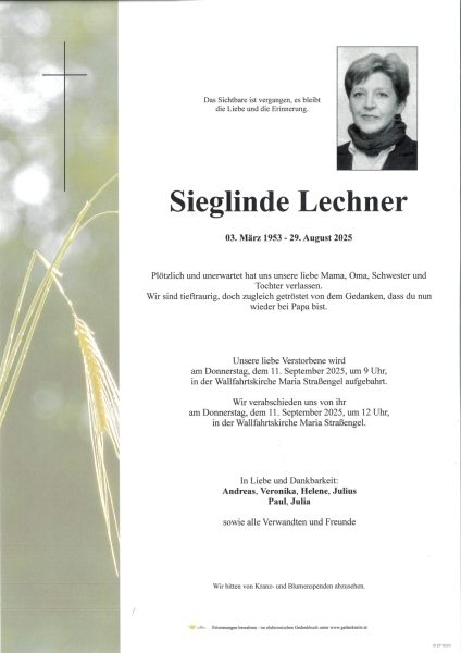 Parte von Sieglinde  Lechner